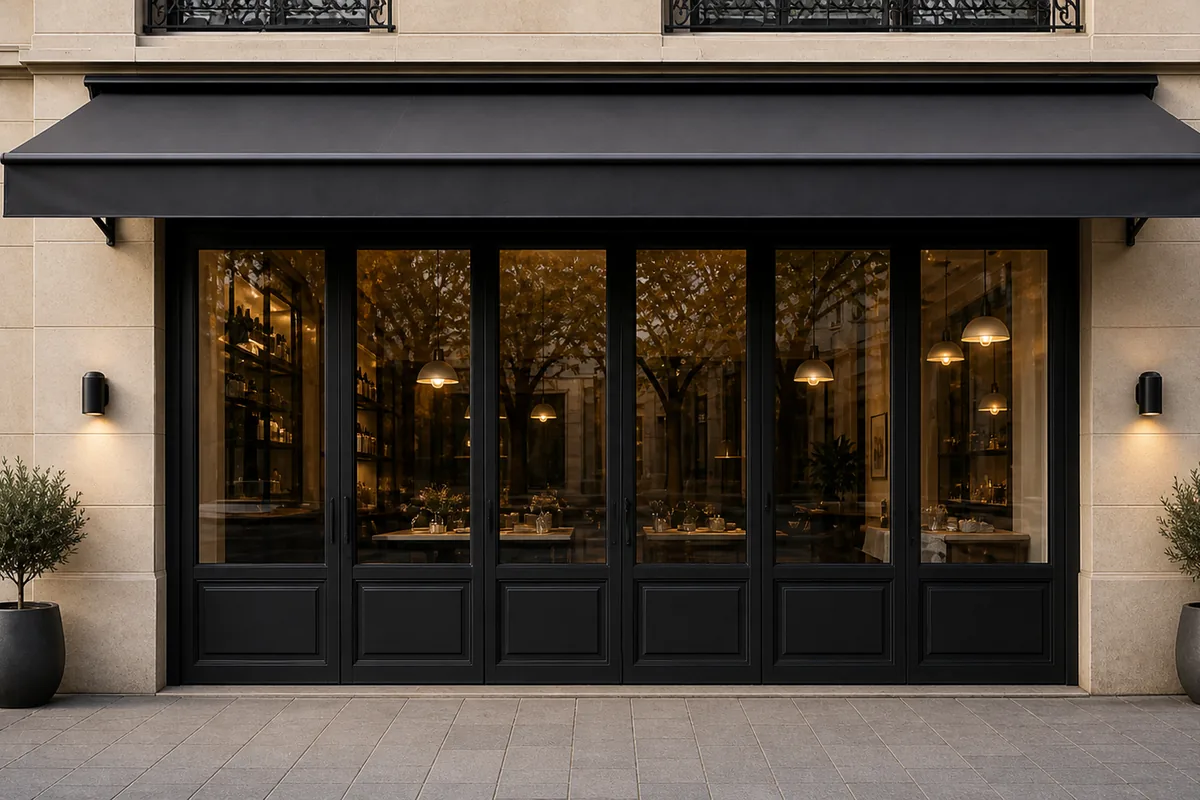 Мытьё витрин кафе и магазинов